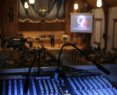 sistemas de audio para templos